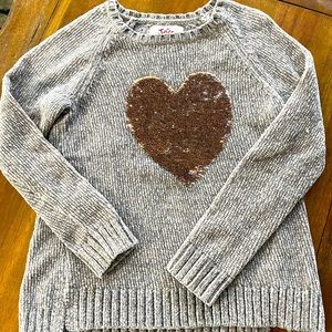 Girls size 8 justice sweater